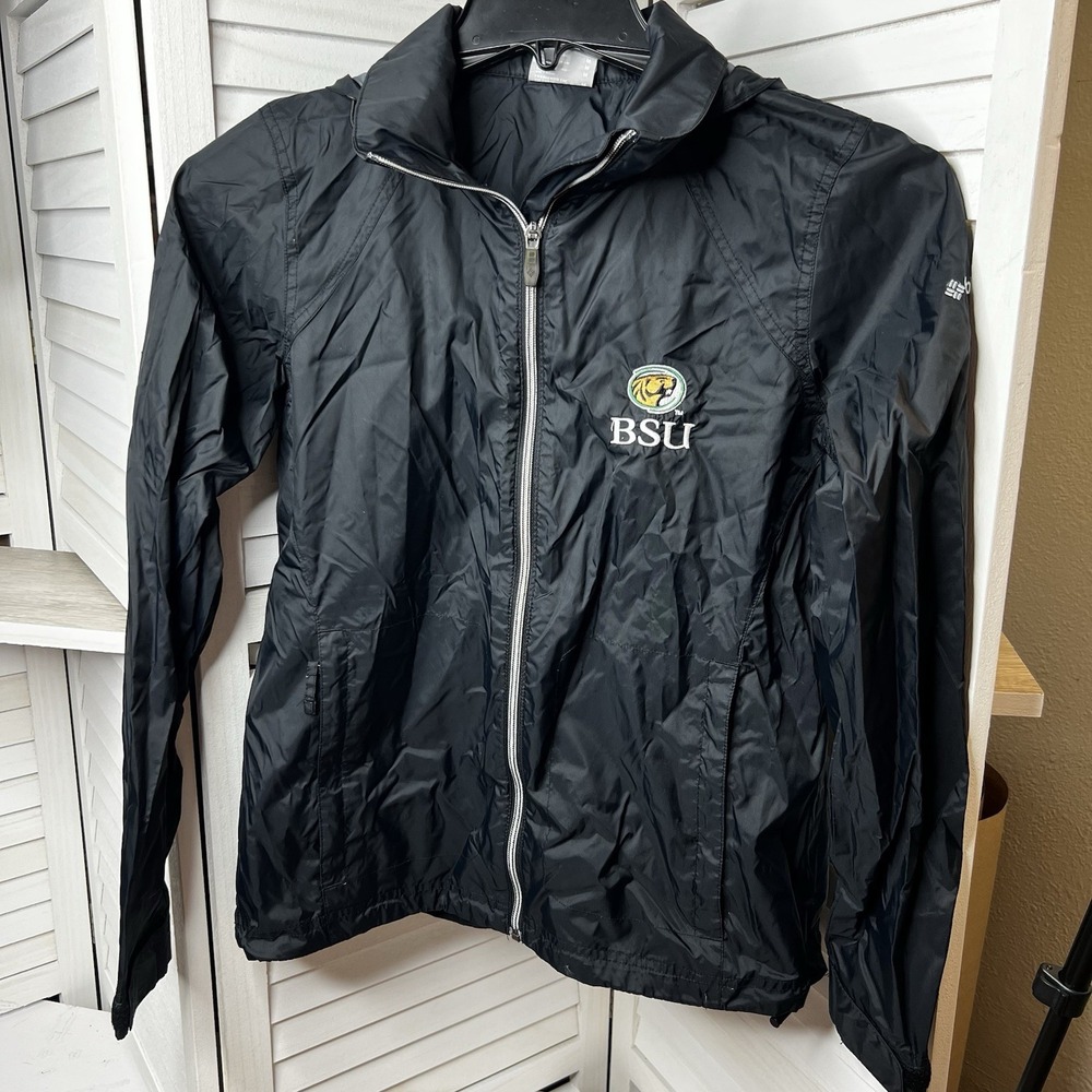 Bemidji State University Beavers Columbia Switchback Rain Jacket Women's Sz M‎